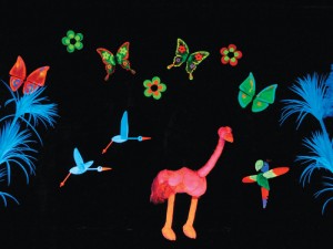 Schwarzlicht Theater in Düsseldorf